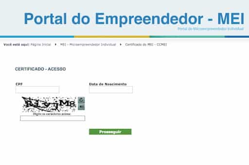 Certificado MEI / CCMEI: Como consultar, emitir e imprimir o certificado